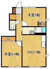 アルブルージュ B棟の間取り画像