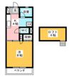 プランドール東町の間取り画像