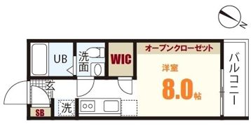 トワスール八木の間取り画像