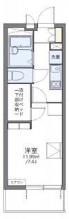 レオパレスサン グロアールの間取り画像