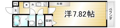 Gladvis京都室町の間取り画像