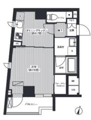アヴニール元代々木の間取り画像