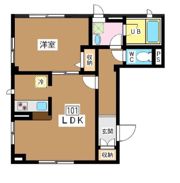Palcon Max 新都心の間取り画像