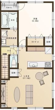 セントラルコートの間取り画像