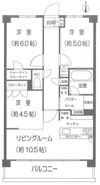 サンクレイドル西国分寺の間取り画像