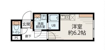 メゾン・ド・ロゼ川崎の間取り画像