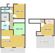 朝日プラザ倉敷ミレニアムの間取り画像