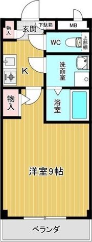 アブニール向台の間取り画像