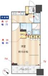 クリオ黄金町弐番館の間取り画像