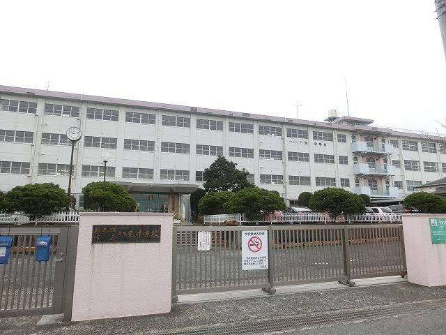 八児中学校(650m)