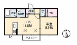 シャーメゾンHIRO Ⅱの間取り画像