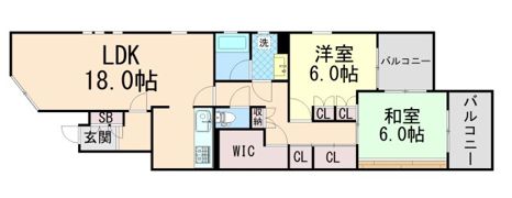 御影大蔵マンションの間取り画像