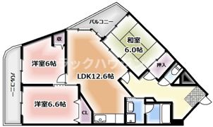 リバージュⅡの間取り画像