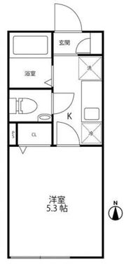 メゾン・ド・アンジュ武蔵関の間取り画像