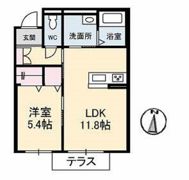 ラ・パルテール旭川 九番館の間取り画像
