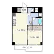 日生ロイヤルマンション十三の間取り画像