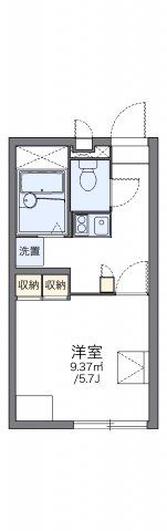 レオパレス悠の間取り画像