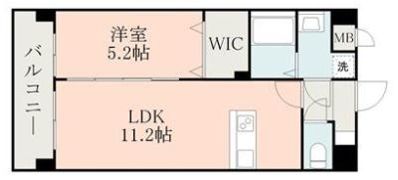 ウエルスの間取り画像