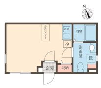 プラチナフォルム蒲田の間取り画像
