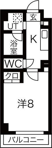 シティライフ覚王山北の間取り画像