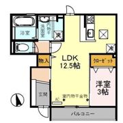 西京の郷 弐乃館の間取り画像