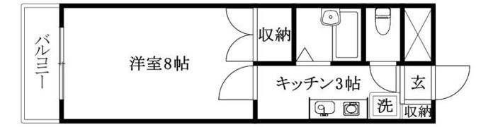 池内マンションの間取り画像