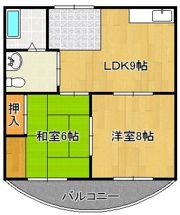 メゾンしらさぎの間取り画像