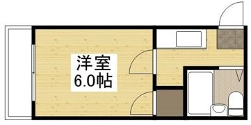 サンハイツ岡大Ⅰの間取り画像