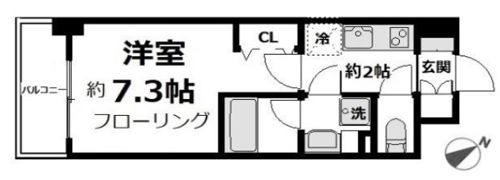 ロイジェント磯子の間取り画像
