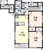 エスべランサUC棟の間取り画像