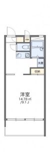 レオパレスサンライズマンション近見町の間取り画像