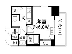 ファーストフィオーレ神戸スペラーレの間取り画像