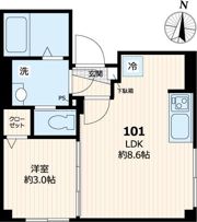 ブランシュコートの間取り画像