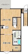 GROOM泗水Aの間取り画像