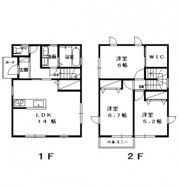 緑井七丁目戸建（E）の間取り画像