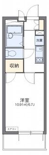 レオパレスエスポワール新宿町の間取り画像