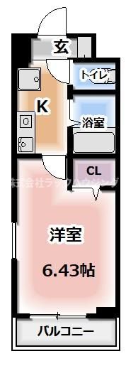 メリックビルの間取り画像