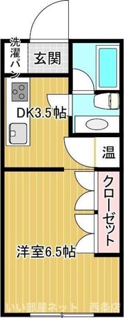 メゾンフローリアの間取り画像