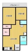 村瀬マンションの間取り画像