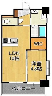 ガーデンコート門司駅前の間取り画像