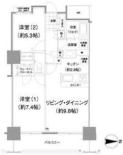 イストワールの間取り画像