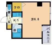 スタシオン大濠公園の間取り画像