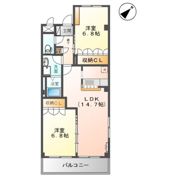 パレスコートの間取り画像