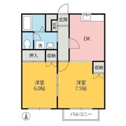 エクセレントハイツの間取り画像