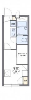 レオパレスヤングフォレストAの間取り画像