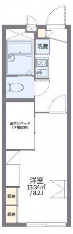 レオパレスモイスンの間取り画像