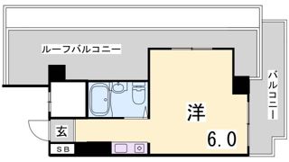 アルテハイム神戸県庁前の間取り画像