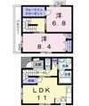 ハイツ エースの間取り画像