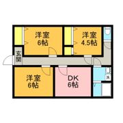 エルグラン忠隈の間取り画像