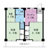ビレッジハウス羽黒3号棟の間取り画像